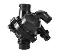 Carcasa Termostato Refrigerante Motor Gasolina 11537601158 Compatible con 1 3 X5 X6 E70 E71 E72 E82 E88 E90 E91 E92 135i 2008-2010