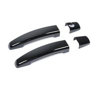 Carcasa Tirador Exterior Compatible Con Chevrolet Para Camaro 2010-2015 ABS Negro 1 Par Cubiertas Manija Puerta Lateral Izquierda Y Derecha Exterior Coche Juego Tapas Embellecedoras