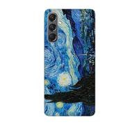 Carcasa transparente de diseño para Samsung Galaxy, impresa en Francia, Van Gogh, la noche estrellada - Galaxy A35