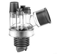 Carcasa transparente de la válvula magnética del Multi-Pipe el 15cm del | Diseño modular de ajuste a presión para una instalación rápida, carcasa transparente para una fácil inspección de flujo
