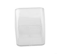 Carcasa transparente de policarbonato para timbres al aire libre que permite una visibilidad completa de los indicadores LED y el área de la lente de la cámara