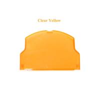 Carcasa trasera de batería de repuesto para control de juego Sony PSP 2000 3000, color amarillo brillante, 1 unidad