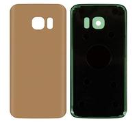 Carcasa trasera de la tapa de la batería piezas de repuesto compatibles con Samsung G930F Galaxy S7, (dorado, original (PRC))