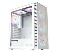 Carcasa XYZ AIRONE 100 Mesh 6x Ventiladores ARGB Diseño Malla ATX Blanca