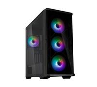 Carcasa Zalman Z10 DUO Torre Mediana Negro ATX Vidrio Templado