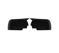 Carcasas de Espejo Retrovisor Para BMW Para X5 E53 Tapa de espejo retrovisor lateral cubierta de espejo lateral aspecto M(Bright black1)