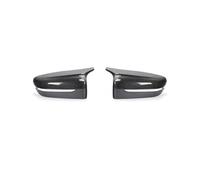 Carcasas de Espejo Retrovisor Para BMW Serie 3 4 5 7 8 G20 G21 G28 G11 G12 G14 G15 G16 G30 G31 G38 G22 Cubiertas De Espejos Exteriores De Fibra De Carbono(Carbon Grain Black)