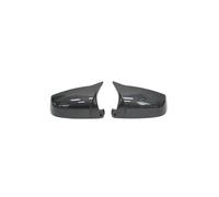 Carcasas de Espejo Retrovisor Para BMW Serie 5 6 7 E60 E61 E63 E64 F01 F02-F04 F06 F07 F10 F11 F12 F13 Tapa Espejo Retrovisor Lateral De Fibra De Carbono Negra(Carbon fiber pattern)