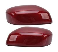 Carcasas de Espejo retrovisor para City 2009, 2010, 2011, 2012, 2013 y 2014. Tapa de Espejo retrovisor Lateral sin Orificio de luz 76251-TM0-T31 y 76201-TM0-T31 (Negro, 1 par).