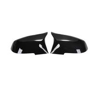 Carcasas Espejo Cubiertas Espejo Retrovisor para 1 2 3 4 Series F20 F30 116i 118i 120i 125i 130i 320i 328i 330i Retrovisor De Fibra Carbono Cubierta Retrovisor(Black A)
