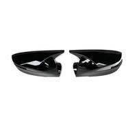 Carcasas Espejo Retrovisor 2 Piezas Para Hyundai Para IX35 2011-2015 Cubiertas De Espejos Retrovisores Laterales Embellecedores Exteriores Puertas Traseras Tapa Espejo Retrovisor(Negro brillante)