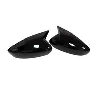 Carcasas Espejo Retrovisor 2 Piezas Para Mazda Para CX30 2020-2023 Cubiertas Espejos Retrovisores Laterales Embellecedores Exteriores Puertas Tapa Espejo Retrovisor(Negro brillante)