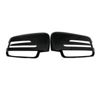 Carcasas Espejo Retrovisor Coche Para Benz W176 W246 W212 2010-2018 Cubiertas Espejo Retrovisor Laterales Repuesto ABS Negras(Bright black)