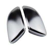 Carcasas Espejo Retrovisor Compatible Con VW Para Golf 6 VI Para MK6 Para GTI R20 2010-2013 Cubierta De Espejo Cromada Mate Plateada Tapa De Espejo Retrovisor Lateral Carcasa De Señal De Giro