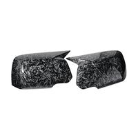 Carcasas Espejo Retrovisor de Coche Para BMW Para X3 E83 Reemplazo De Cubierta Espejo Retrovisor Lateral Embellecedor Carcasa Puerta Exterior(Forged Carbon Look)