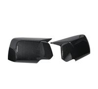 Carcasas Espejo Retrovisor de Coche Para BMW Para X3 E83 Reemplazo De Cubierta Espejo Retrovisor Lateral Embellecedor Carcasa Puerta Exterior(Carbon fiber pattern)