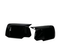Carcasas Espejo Retrovisor de Coche Para BMW Para X3 Reemplazo De Cubierta Espejo Retrovisor Lateral Moldura Carcasa Puerta Exterior(Gloss Black)