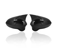 Carcasas Espejo Retrovisor de Coche Para Seat Exeo 3R Carcasas De Retrovisores Exteriores En Negro Brillante/fibra Carbono(ABS Black)