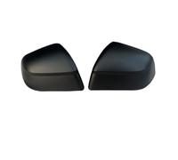 Carcasas Espejo Retrovisor de Coche Para Tesla Para El Modelo Y Release Uto Exteriores Pasta De Fibra Carbono Para Coche Cubierta Espejo(Black Grey A pair)