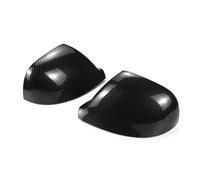 Carcasas Espejo Retrovisor de Coche Para VW Transporter 7E1857527F 2 Unidades, Tapas De Repuesto Brillantes Para Retrovisores Laterales(Fiber Look)