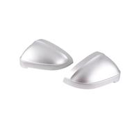 Carcasas Espejo Retrovisor Para A4 B9 8W S4 RS4 A5 S5 RS5 2017-2023 Cubiertas De Espejo Plateadas Mate Premium Carcasas Laterales Repuesto Carbono Negro(Matte Silver-2pcs)