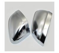 Carcasas Espejo Retrovisor Para A4 Para A5 B9 S4 S5 2017-2020 Tapas Espejo Retrovisor Cromadas Mate Color Plateado Carcasa Espejo Retrovisor Lateral(No blind spot holes)