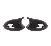 Carcasas espejo retrovisor Para BMW E90 E91 E92 E93 E81 E87 E82 E88 3 1 Serie M Tapa Cubiertas Espejo Retrovisor Lateral Brillante Fibra Carbono(Black 1)