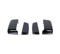 Carcasas espejo retrovisor Para GMC Para Sierra 1500 2500 3500 HD 2014-2019 4 Unids/set Cubierta Espejo Retrovisor Que Rima(Glossy Black)
