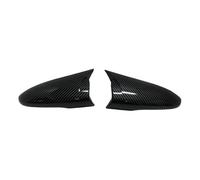 Carcasas espejo retrovisor Para Hyundai Para I20 I20N 2020-2022 Tapas Laterales Para Espejo Retrovisor Moldura Visión Trasera Carcasa Espejo Retrovisor Lateral(Glossy Black)