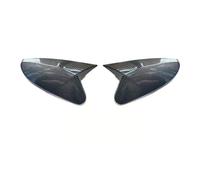 Carcasas Espejo Retrovisor Para Hyundai Para Veloster 2012-2017 Cubierta Espejo Retrovisor Lateral Coche Tapa Ala Embellecedora Carcasa Espejo Retrovisor Lateral(Carbon with light)