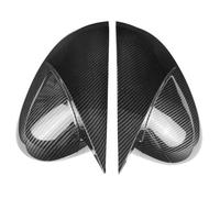 Carcasas Espejo Retrovisor Para Kia K5 2020-2024 Cubierta Protectora Adicional Ajuste Exterior Coche 2 Uds Espejo Retrovisor Modificado Invertido(Aspecto de carbono)
