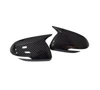 Carcasas Espejo Retrovisor Para Kia Para Rio 2018-2023 Adhesivo Espejo Retrovisor Lateral Coche Tapa Ala Moldura Exterior Puerta Trasera(With Light Carbon)