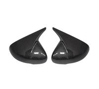 Carcasas Espejo Retrovisor Para KIA Para Stinger GT EX Hatchback 4 Puertas 2018-2022 Tapas De Cubierta Espejo Lateral Tipo Alerón Cae Agregar Cubiertas Estilo(Carbon fiber pattern)