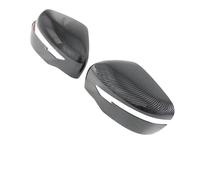 Carcasas Espejo Retrovisor Para Nissan Para Navara NP300 2017 2018 2019 Carcasa espejo retrovisor automóvil Accesorios exteriores automóvil Retrovisor Cubierta(B Carbon Fiber Black)