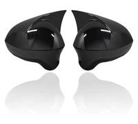 Carcasas Espejo Retrovisor Para Seat Para Leon MK2 1P Para Ibiza MK4 6J 2008-2017 Cubiertas Retrovisores Fibra Carbono/negro Brillante(A)