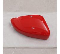 Carcasas Espejos Retrovisores Cubierta Repuesto Espejo Retrovisor Lateral Para VW Para Polo MK5 6R 6C Embellecedor Negro Y Rojo Accesorios Para Espejos Laterales(R rojo)