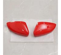 Carcasas Espejos Retrovisores Cubierta Repuesto Espejo Retrovisor Lateral Para VW Para Polo MK5 6R 6C Embellecedor Negro Y Rojo Accesorios Para Espejos Laterales(Red 1 p)