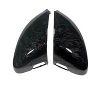 Carcasas Espejos Retrovisores Para A3 Para S3 Para 8V 2013 2014 2015 2016 2017 2018 2019 Par Cubiertas Espejos Laterales Con Patrón Carbono Forjado Tapas Espejos(Has blind spot hole)