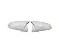 Carcasas Espejos Retrovisores para BMW F44 F40 G29 X1 F48 F49 X2 F39 2019-2023 Tapa La Cubierta del Espejo Retrovisor Lateral Blanco Fibra Carbono (Color : White-2pcs)