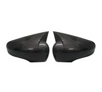Carcasas Espejos Retrovisores Para Clio 4 Para Mk4 Para Zoe Para Captur 2012-2019 Estuche Espejo Tapa Cubierta Espejo Retrovisor Puerta Lateral Automóvil Tapas Espejos(Carbon Look)