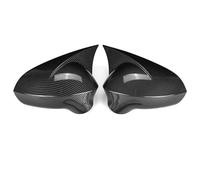 Carcasas Espejos Retrovisores Para SEAT Para Ibiza Para 6J 2008-2017 Tapas Para Espejos Retrovisores Con Apariencia Fibra Carbono En Color Negro Brillante Cubierta Retrovisor Puerta(Carbon Fiber Look)