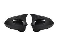 Carcasas Espejos Retrovisores Para Seat Para Leon Para MK2 Para 1P 2009 2010 2011 2012 Accesorios Cubierta Espejo Retrovisor Lateral Automóvil Tapas Espejos(Black)