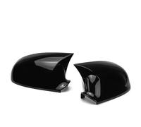Carcasas Espejos Retrovisores Para VW Para Jetta Para MK5 Para Passat Para Sharan Para Skoda Cubierta Espejo Retrovisor Embellecedor Del Alerón Trasero Tapas Espejos(Glossy Black)