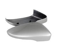 Carcasas Espejos Retrovisores Para VW Para Passat Para B7 Para CC Para Para Jetta 1 Par Cubiertas Espejo Retrovisor Lateral 3C8857537 3C8857538 Tapas Espejos(Arctic Silver)