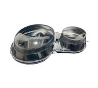 Carcasas Faros 1 Par para W210 E200 E240 E260 E280 E320 E430 1996-2003 Cubierta De Faro De Coche Pantalla Transparente Cubierta De Lente De Faro Cubierta Faro Lentes(1 Pair)