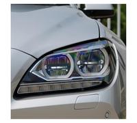 Carcasas Faros Coche Cubierta Para BMW Serie 6 F06 F12 F13 M6 630 640 650 2010-2014 Cubierta De Faro LED Coche Lente Cristal Carcasa Pantalla(B Left side)
