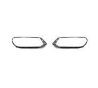 Carcasas Faros Coche Cubierta Para VW Para Touareg 2011-2016 Cubierta De Faro Lente Coche Reemplazo Pantalla Frontal Carcasa(2 Pcs Both Side 02)