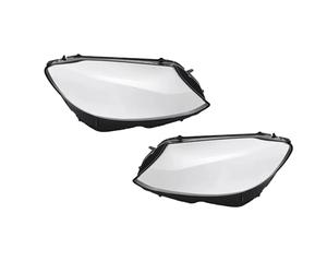 Carcasas faros Compatible Con Benz Para C180 2015 2016 2017 2018 Par Pantallas Lámpara Delantera Máscara Faro Carcasa Transparente Cubierta Lente Pantalla