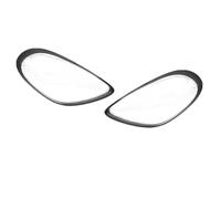 Carcasas faros Compatible con Porsche para Cayman 981 2013 2014 2015 2016 Par de faros delanteros Cubierta lente carcasa faro