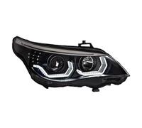 Carcasas Faros Delanteros E60 2003-2010 523i 530i LED Dinámica Intermitente Lente Faros Delanteros Accesorio AutoAccesorio Estilo de Coche Faros Delanteros Faros(Without Bulb)